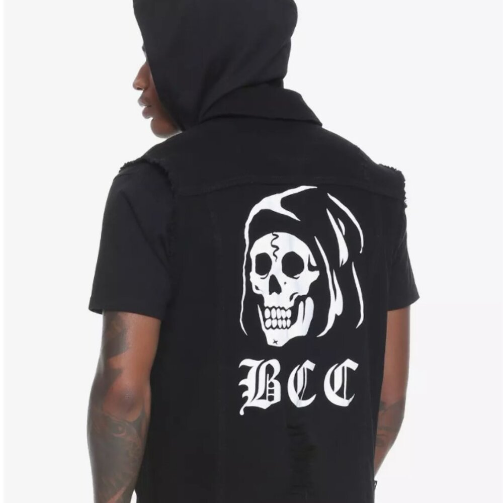 BlackCraft Denim Vest (without hood) - MEDIUM (MENS SIZE)